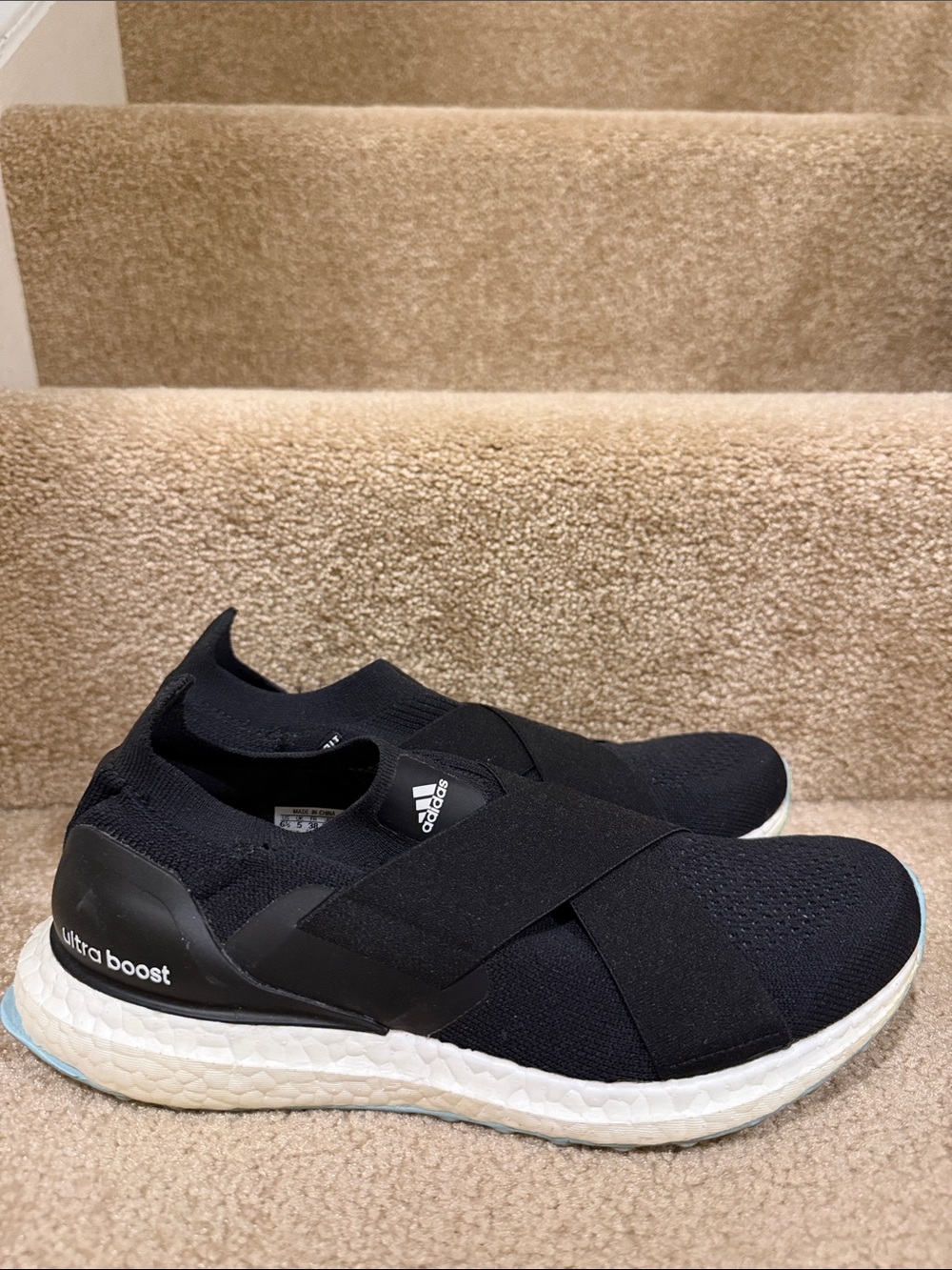 adidas UltraBoost Slip-On DNA 'Black Hazy Sky' M6.5/W7.5